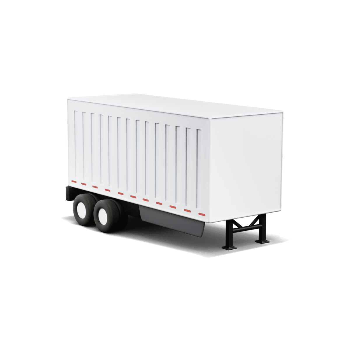 Curri dry van trailer for full truckload freight and palletized shipments