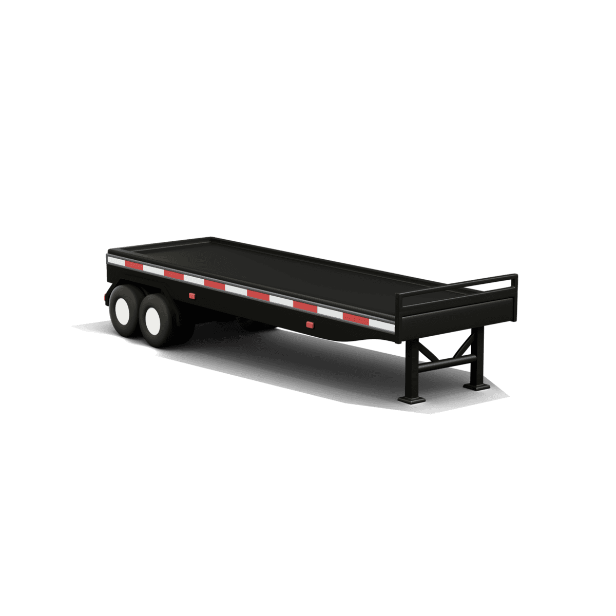 Curri flatbed truck for oversized, irregular, and open-deck freight