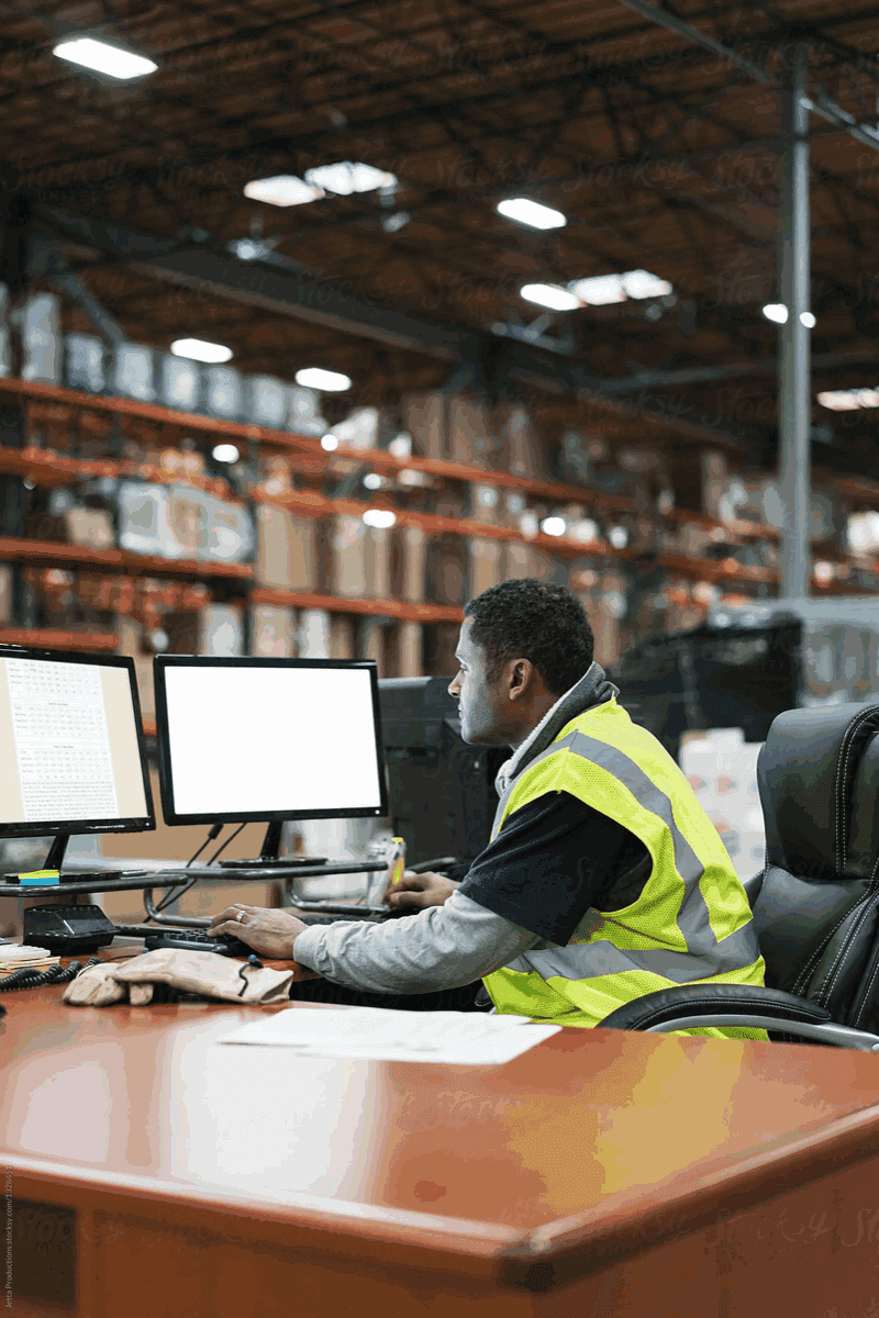 Curri dispatch team monitoring active deliveries on a multi-screen console